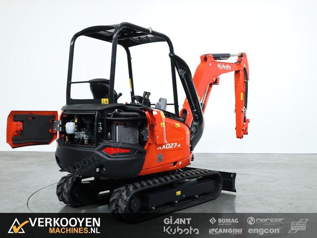 Minibagger от тип Kubota KX027-4 Hi Spec Canopy, Gebrauchtmaschine в Vessem (Снимка 5)