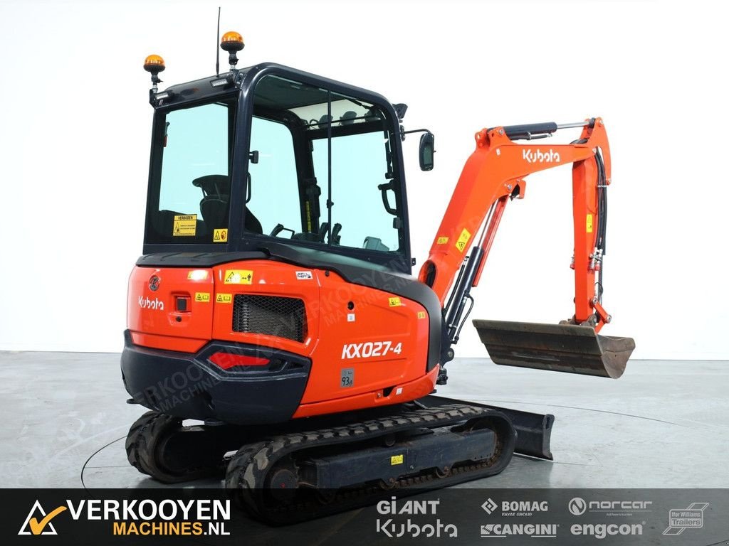 Minibagger del tipo Kubota KX027-4 Hi Spec, Gebrauchtmaschine In Vessem (Immagine 4)