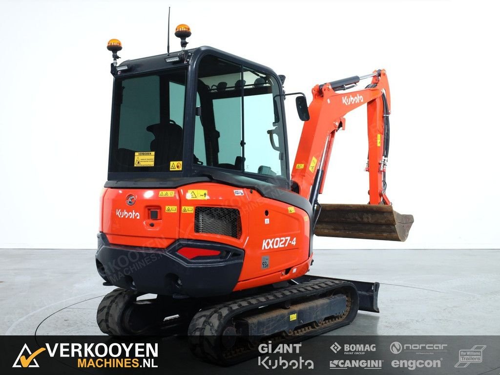 Minibagger van het type Kubota KX027-4 Hi Spec, Gebrauchtmaschine in Vessem (Foto 4)