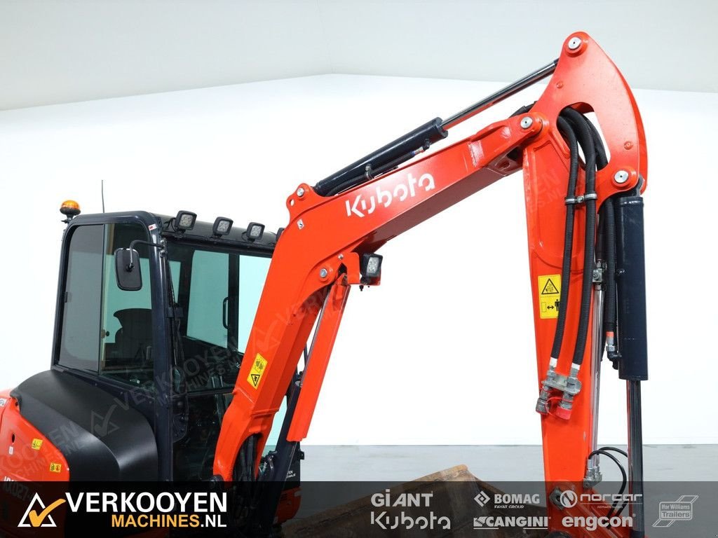 Minibagger van het type Kubota KX027-4 Hi Spec, Gebrauchtmaschine in Vessem (Foto 7)