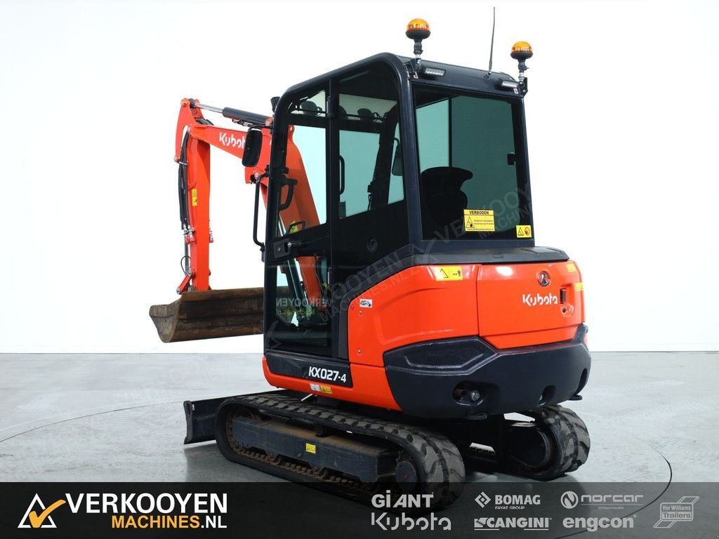 Minibagger van het type Kubota KX027-4 Hi Spec, Gebrauchtmaschine in Vessem (Foto 3)