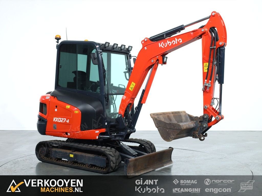 Minibagger от тип Kubota KX027-4 Hi Spec, Gebrauchtmaschine в Vessem (Снимка 5)