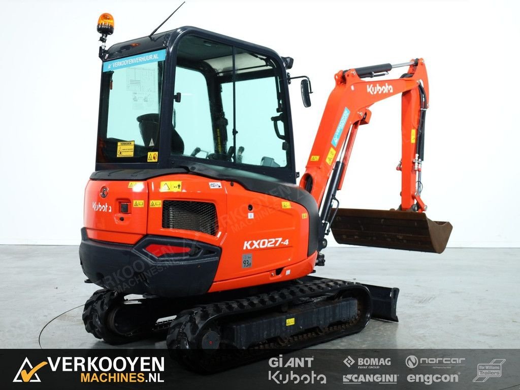 Minibagger des Typs Kubota KX027-4 Hi Spec, Gebrauchtmaschine in Vessem (Bild 4)