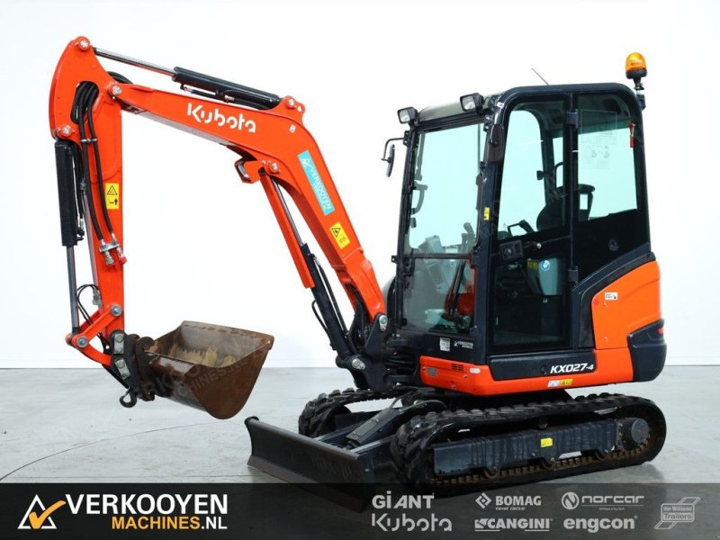 Minibagger des Typs Kubota KX027-4 Hi Spec, Gebrauchtmaschine in Vessem (Bild 1)