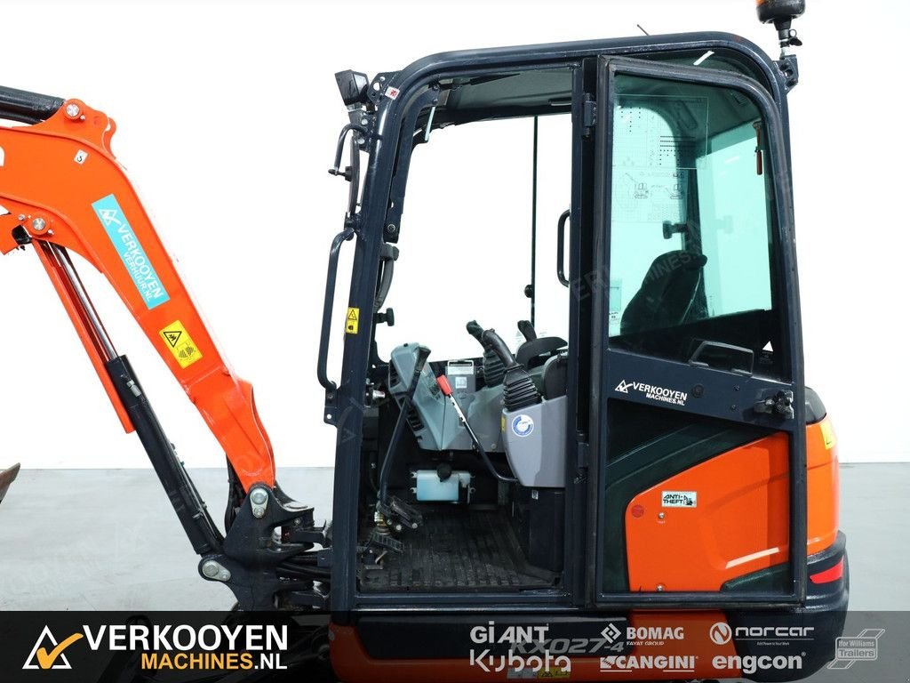 Minibagger des Typs Kubota KX027-4 Hi Spec, Gebrauchtmaschine in Vessem (Bild 7)