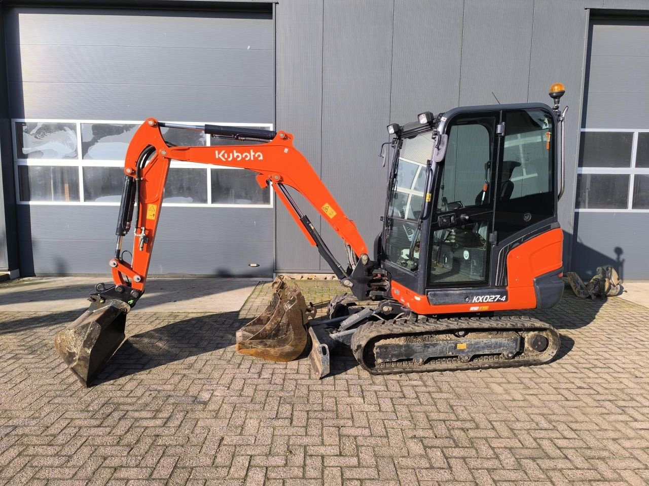 Minibagger del tipo Kubota KX027-4, Gebrauchtmaschine en Hardegarijp (Imagen 1)