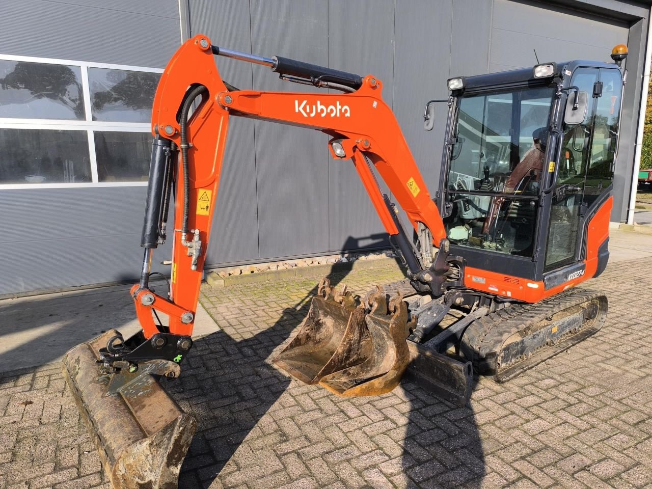 Minibagger van het type Kubota KX027-4, Gebrauchtmaschine in Hardegarijp (Foto 3)