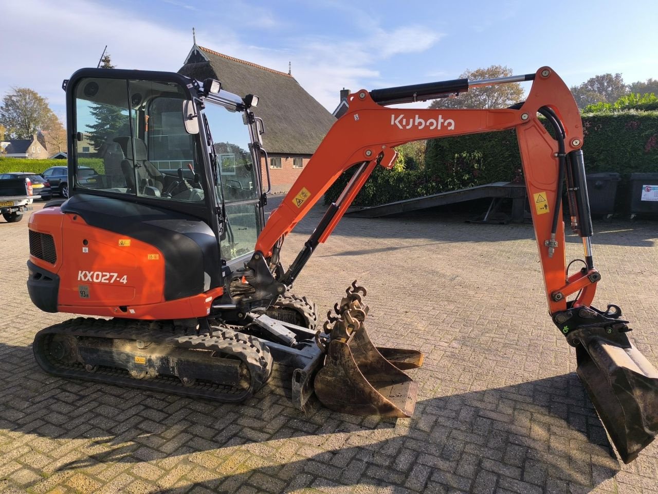 Minibagger typu Kubota KX027-4, Gebrauchtmaschine w Hardegarijp (Zdjęcie 2)