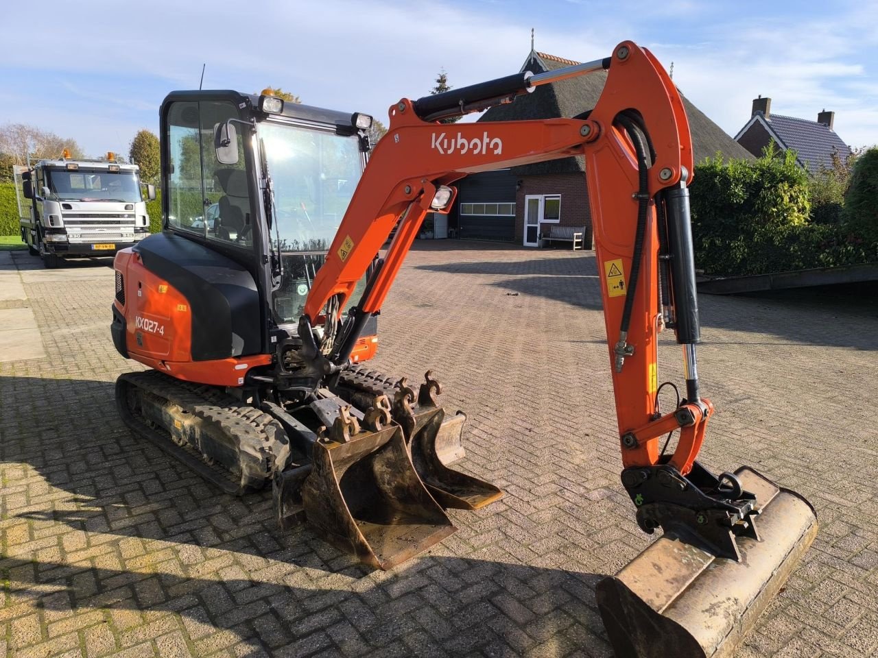 Minibagger del tipo Kubota KX027-4, Gebrauchtmaschine en Hardegarijp (Imagen 5)