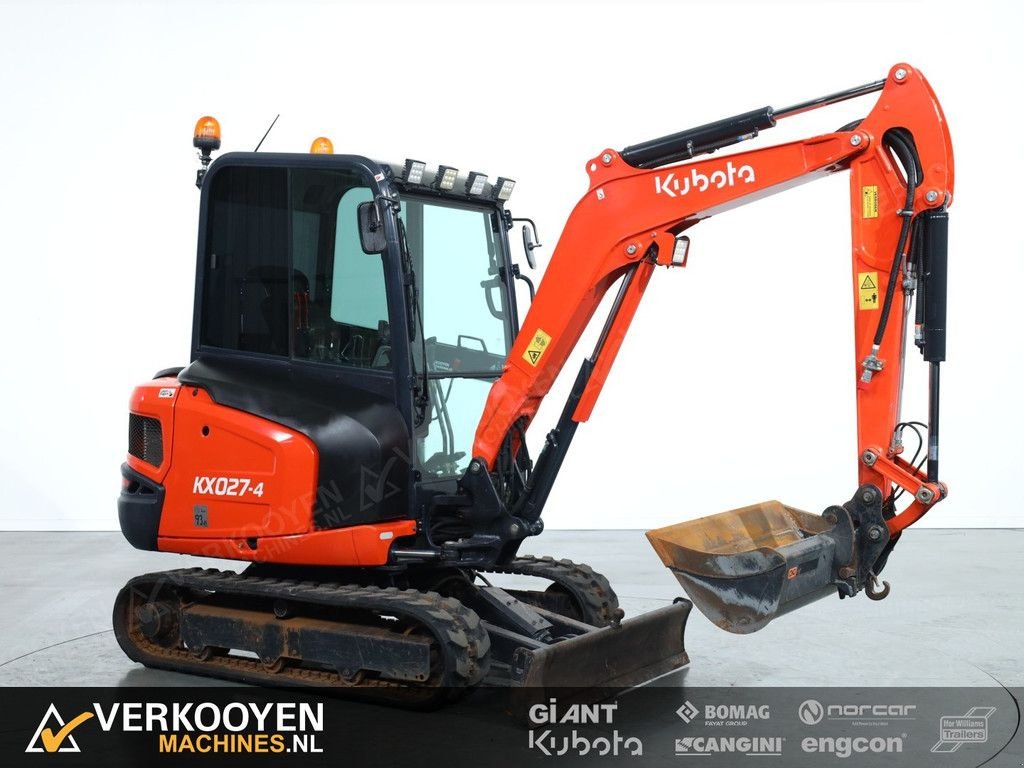 Minibagger типа Kubota KX027-4, Gebrauchtmaschine в Vessem (Фотография 5)