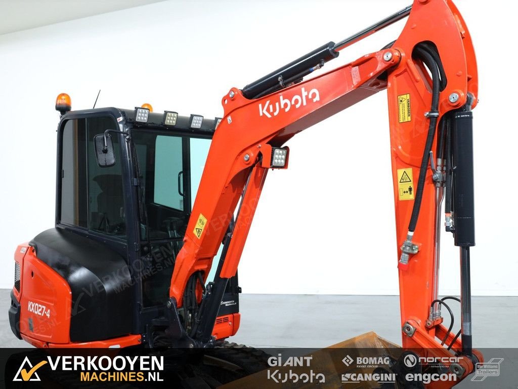 Minibagger typu Kubota KX027-4, Gebrauchtmaschine w Vessem (Zdjęcie 8)