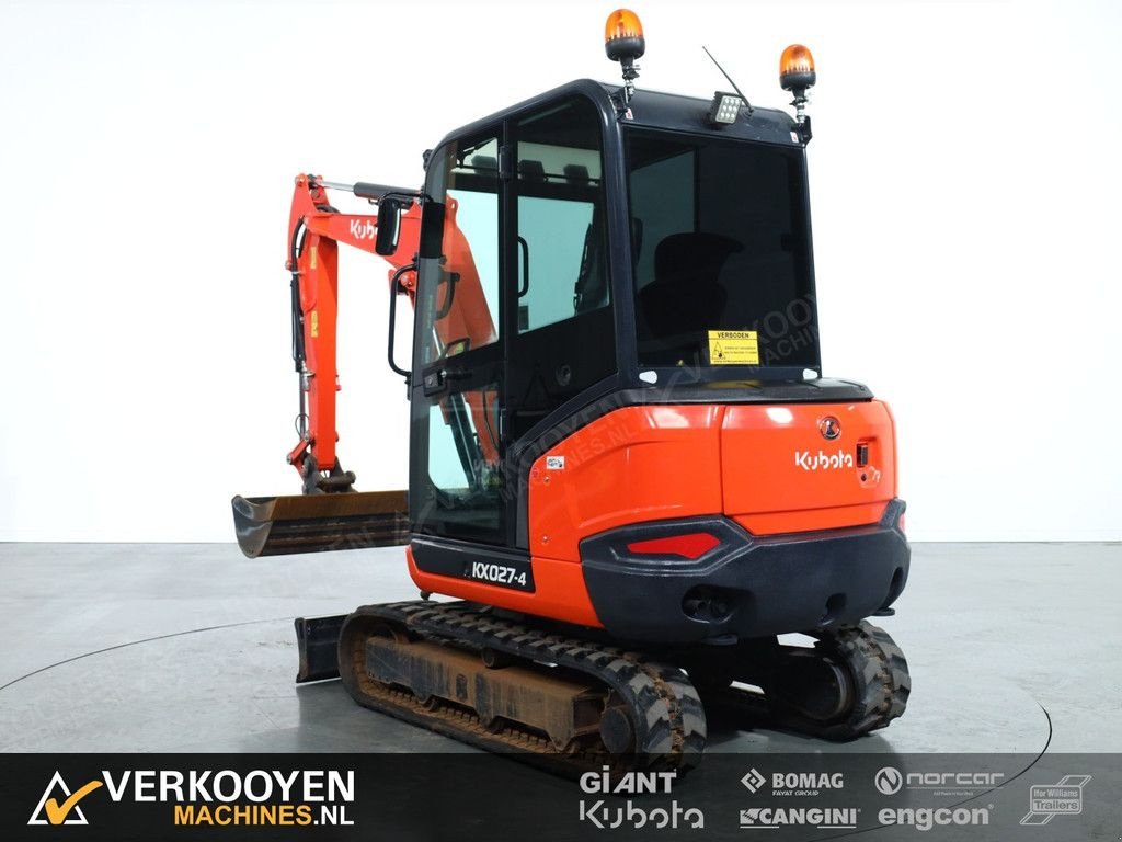 Minibagger des Typs Kubota KX027-4, Gebrauchtmaschine in Vessem (Bild 3)