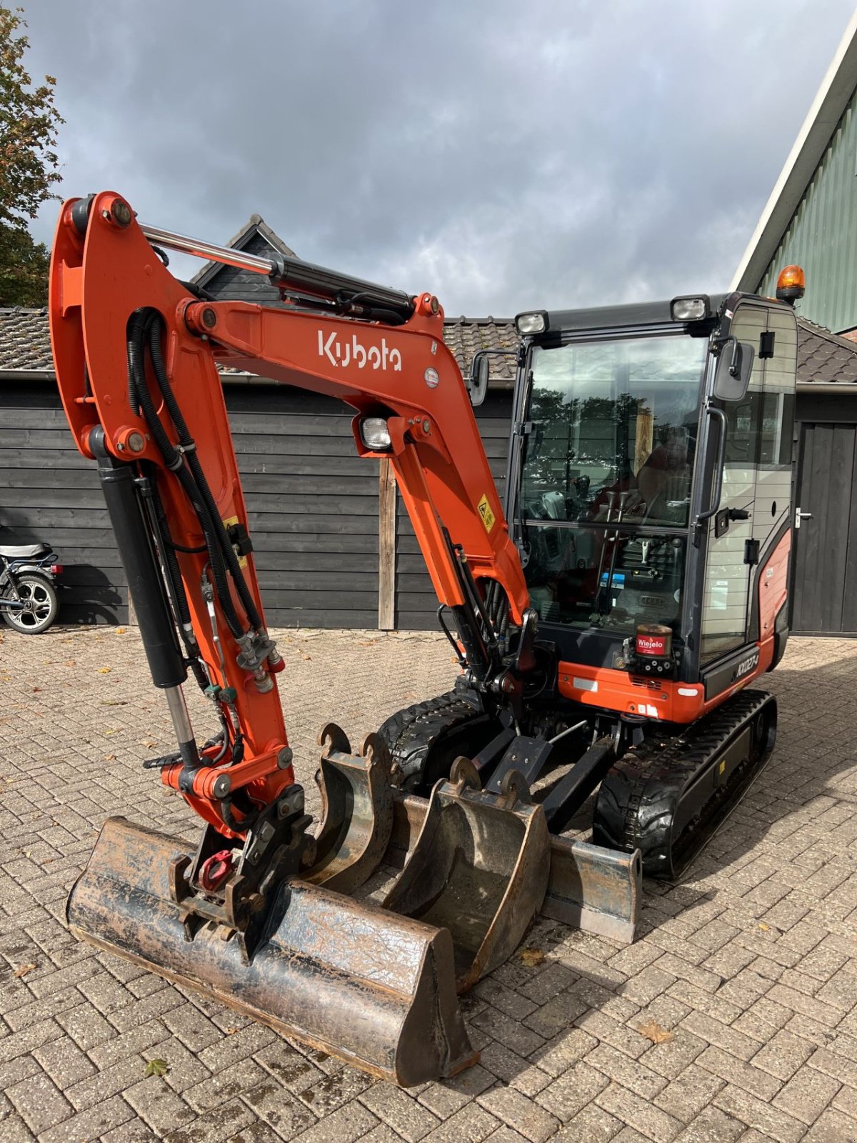 Minibagger typu Kubota KX027-4, Gebrauchtmaschine w Putten (Zdjęcie 3)