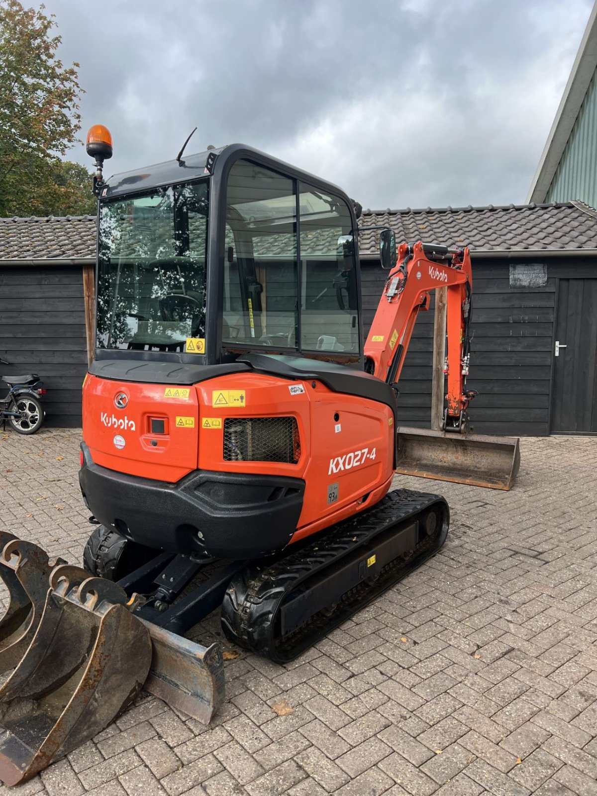 Minibagger du type Kubota KX027-4, Gebrauchtmaschine en Putten (Photo 7)