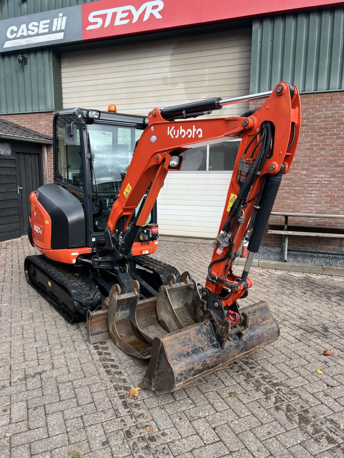 Minibagger typu Kubota KX027-4, Gebrauchtmaschine w Putten (Zdjęcie 2)