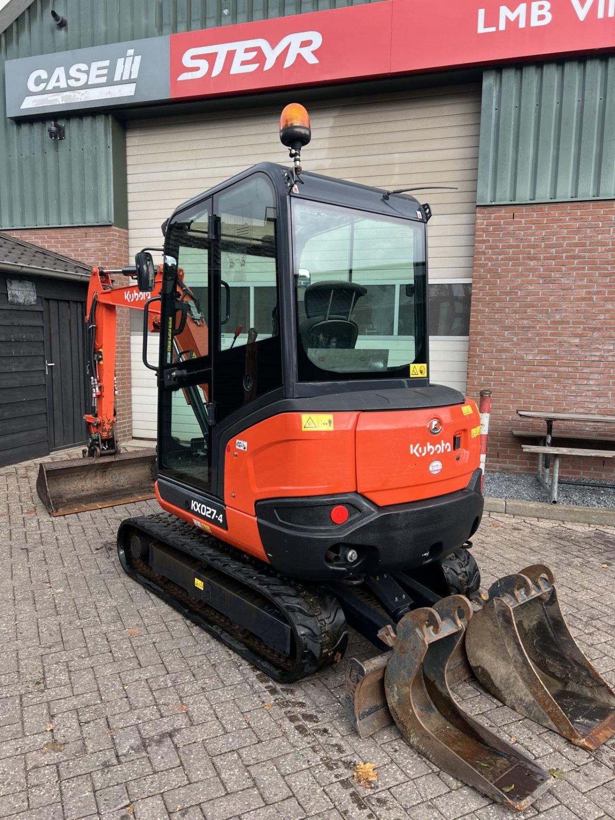 Minibagger du type Kubota KX027-4, Gebrauchtmaschine en Putten (Photo 5)