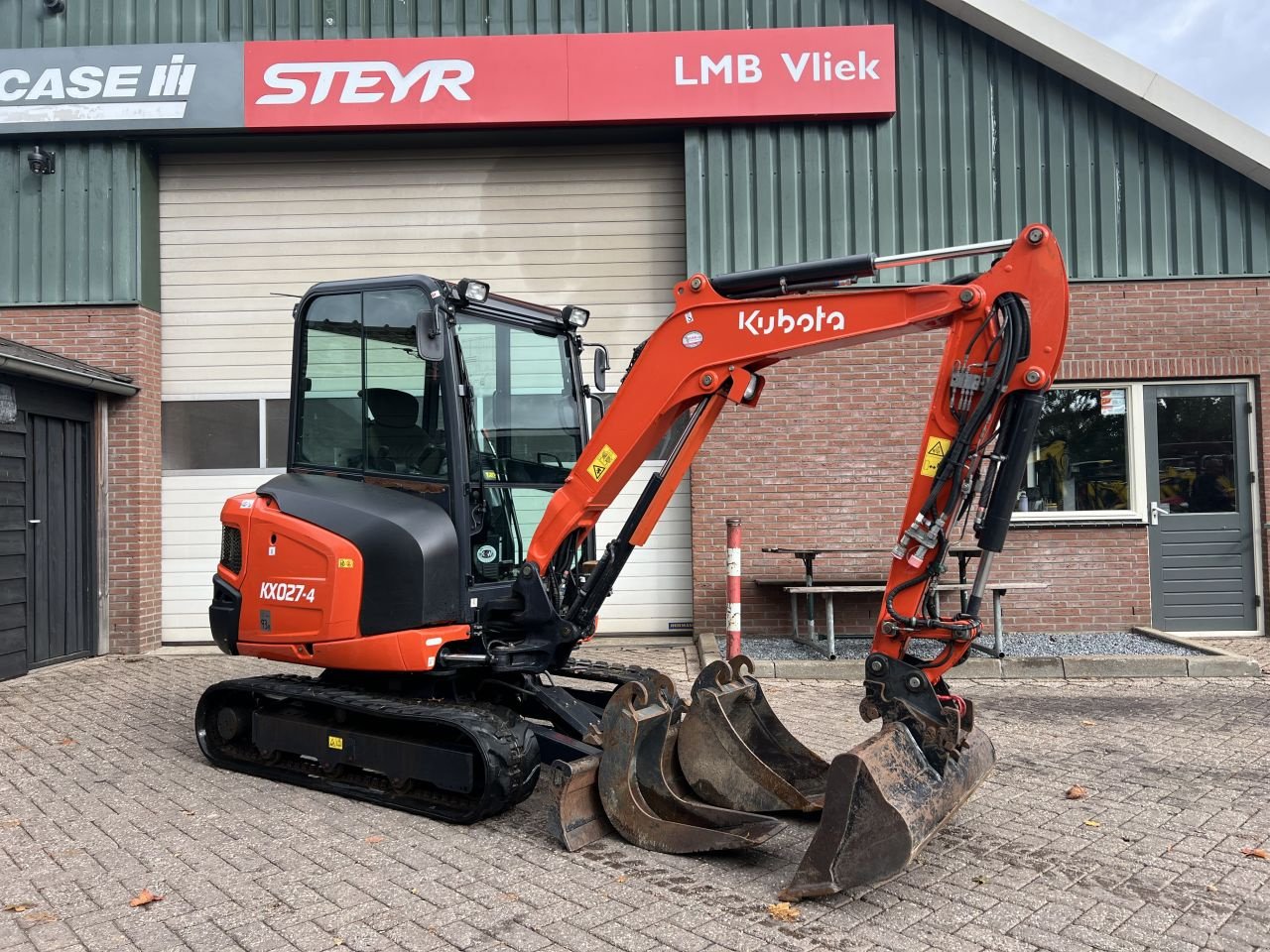 Minibagger du type Kubota KX027-4, Gebrauchtmaschine en Putten (Photo 1)