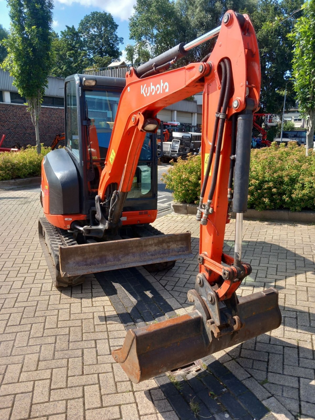 Minibagger typu Kubota Kx027-4, Gebrauchtmaschine w Alblasserdam (Zdjęcie 9)