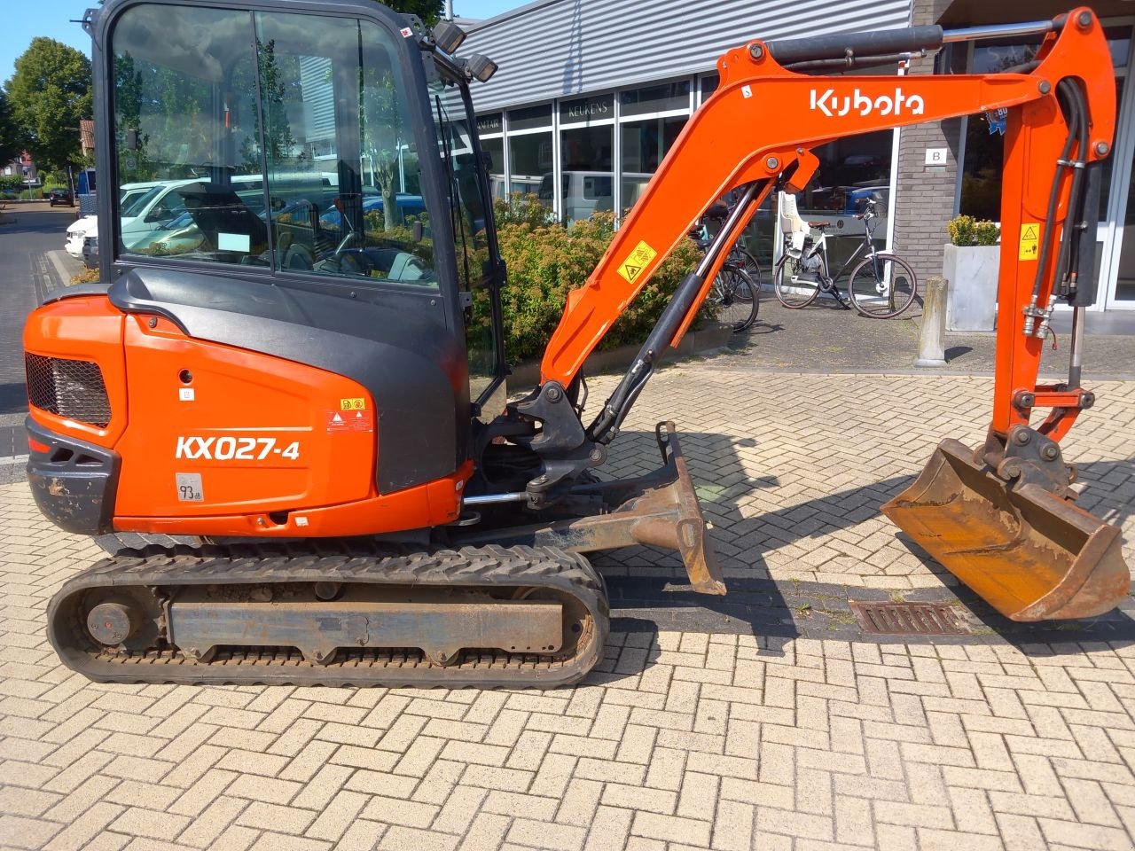 Minibagger van het type Kubota Kx027-4, Gebrauchtmaschine in Alblasserdam (Foto 8)