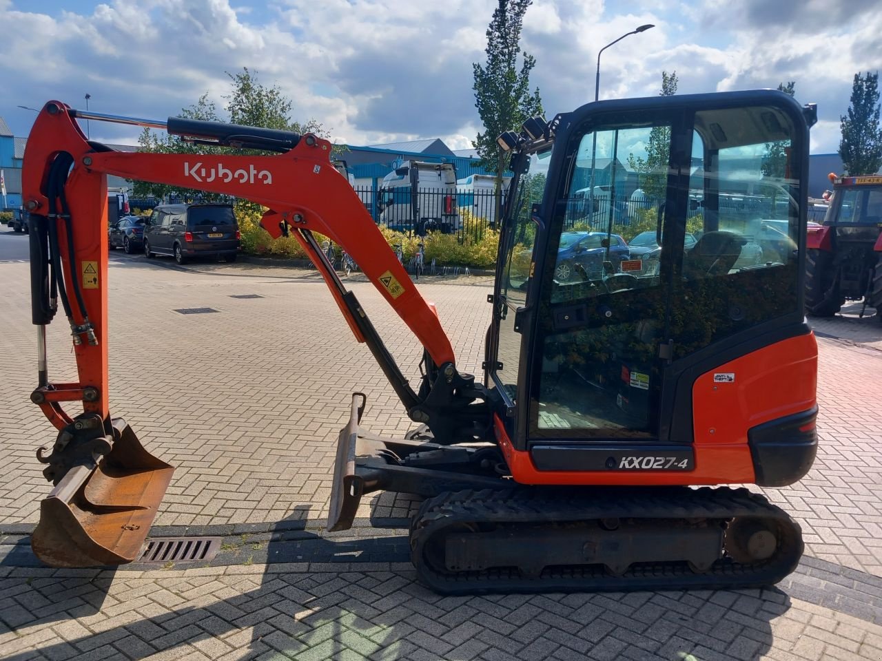 Minibagger typu Kubota Kx027-4, Gebrauchtmaschine w Alblasserdam (Zdjęcie 5)