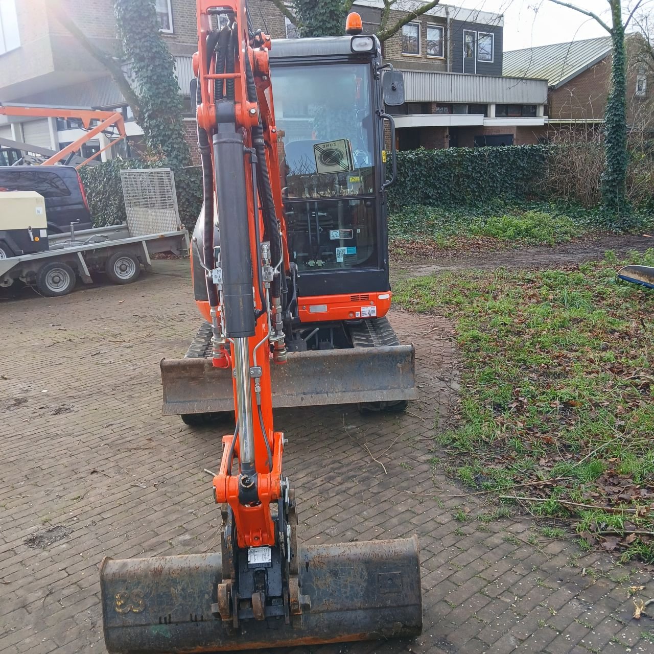 Minibagger des Typs Kubota Kx027-4., Gebrauchtmaschine in Alblasserdam (Bild 6)