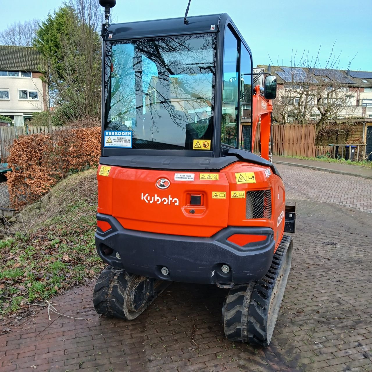 Minibagger des Typs Kubota Kx027-4., Gebrauchtmaschine in Alblasserdam (Bild 5)