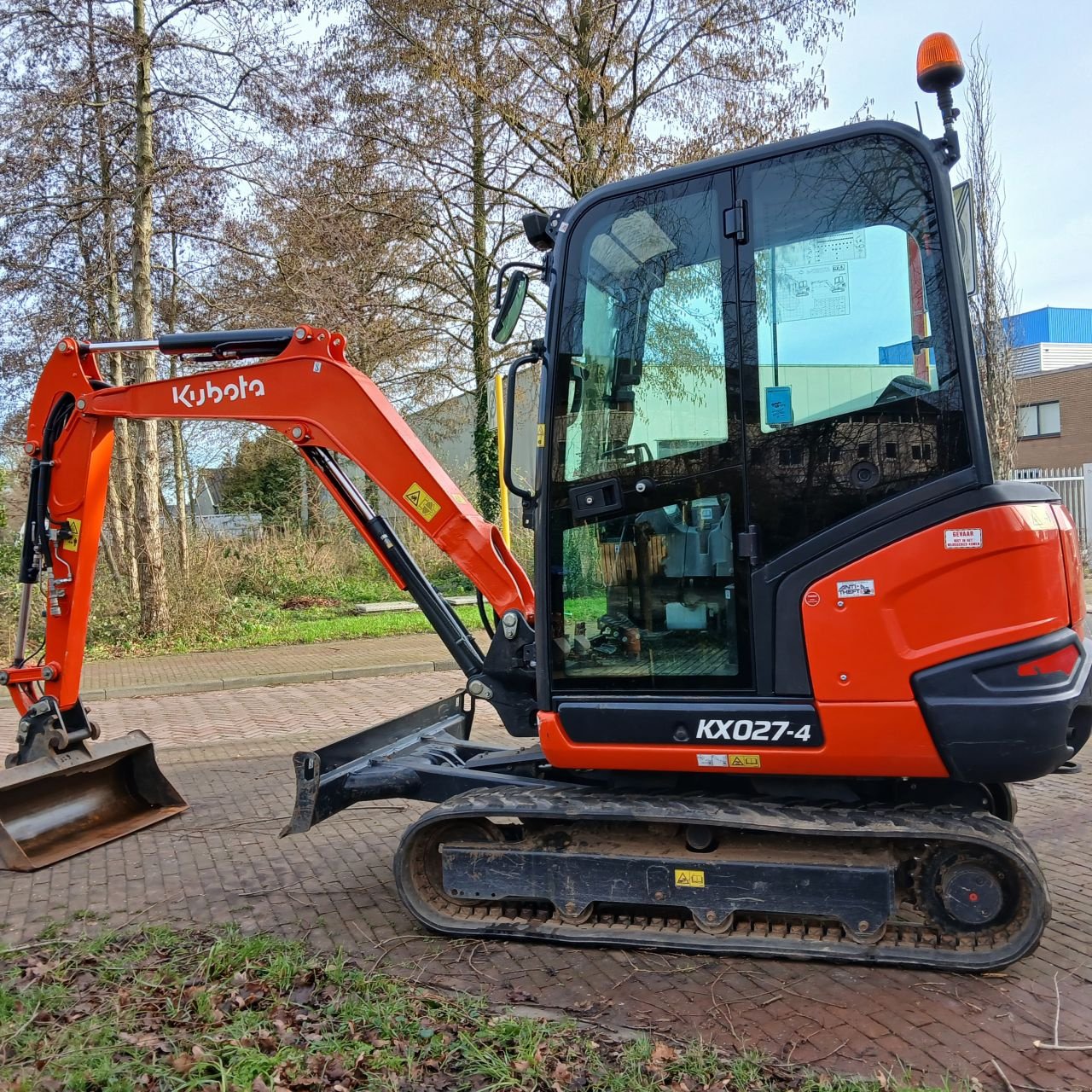 Minibagger des Typs Kubota Kx027-4., Gebrauchtmaschine in Alblasserdam (Bild 2)