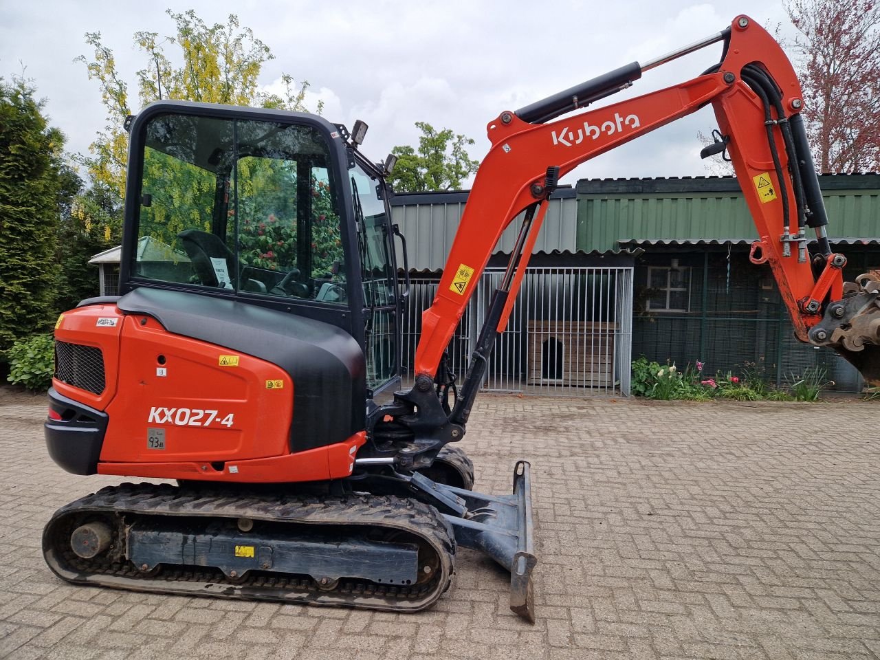 Minibagger typu Kubota KX027-4, Gebrauchtmaschine w Oirschot (Zdjęcie 7)