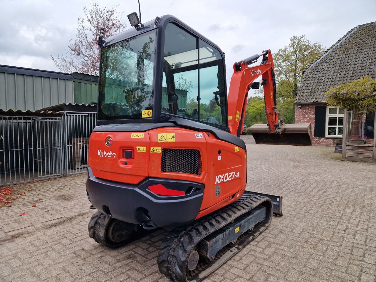 Minibagger типа Kubota KX027-4, Gebrauchtmaschine в Oirschot (Фотография 5)