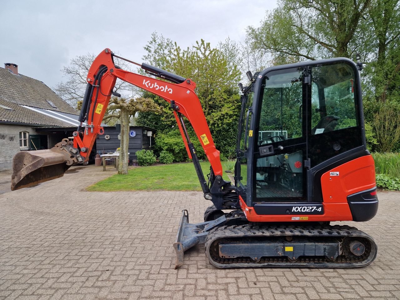 Minibagger typu Kubota KX027-4, Gebrauchtmaschine w Oirschot (Zdjęcie 7)