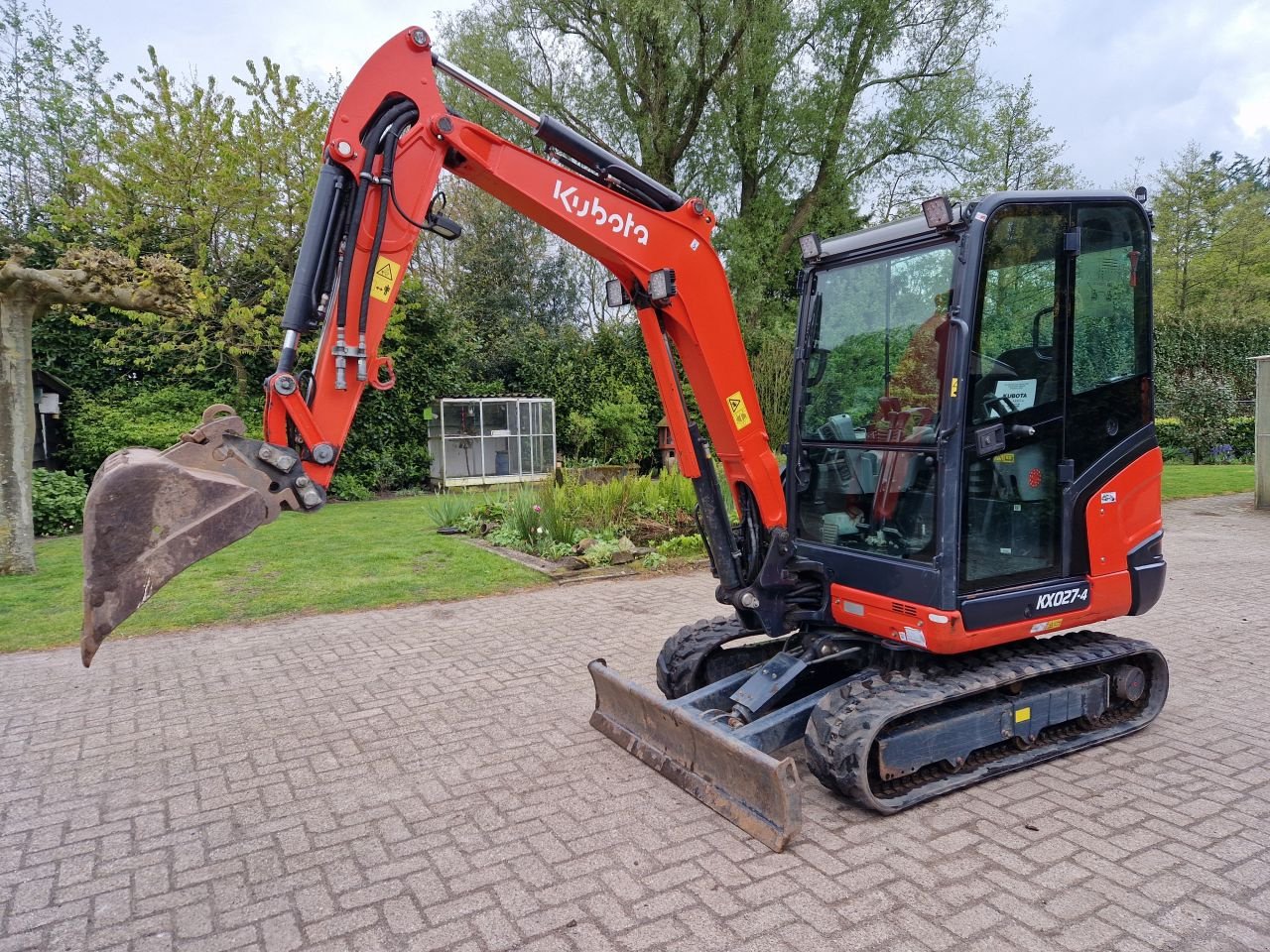 Minibagger typu Kubota KX027-4, Gebrauchtmaschine w Oirschot (Zdjęcie 8)