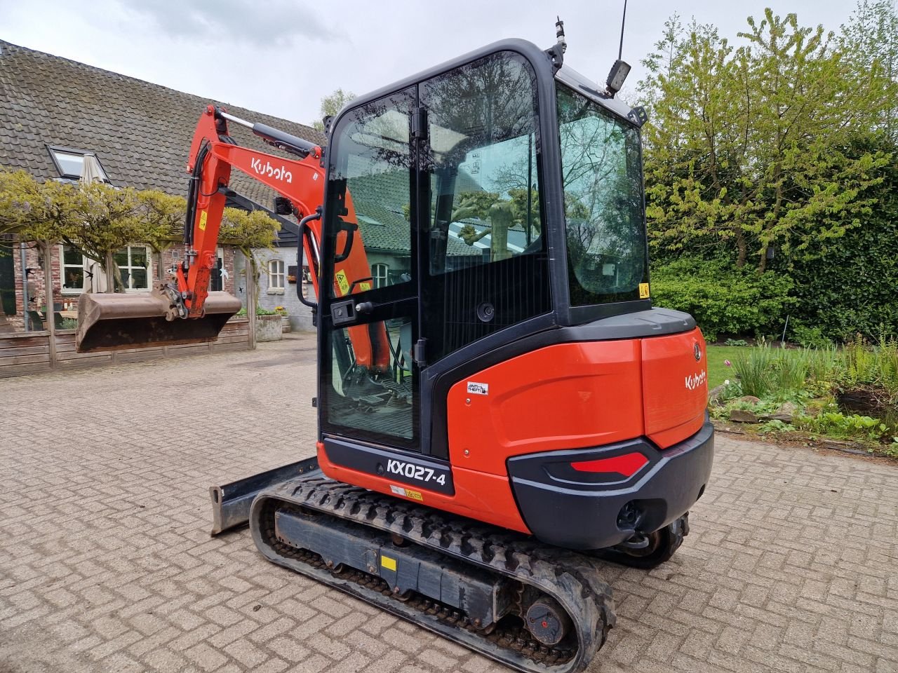 Minibagger типа Kubota KX027-4, Gebrauchtmaschine в Oirschot (Фотография 5)