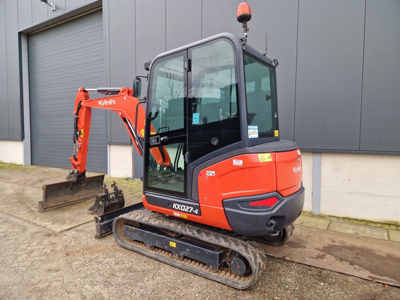 Minibagger типа Kubota KX027-4, Gebrauchtmaschine в Oirschot (Фотография 3)