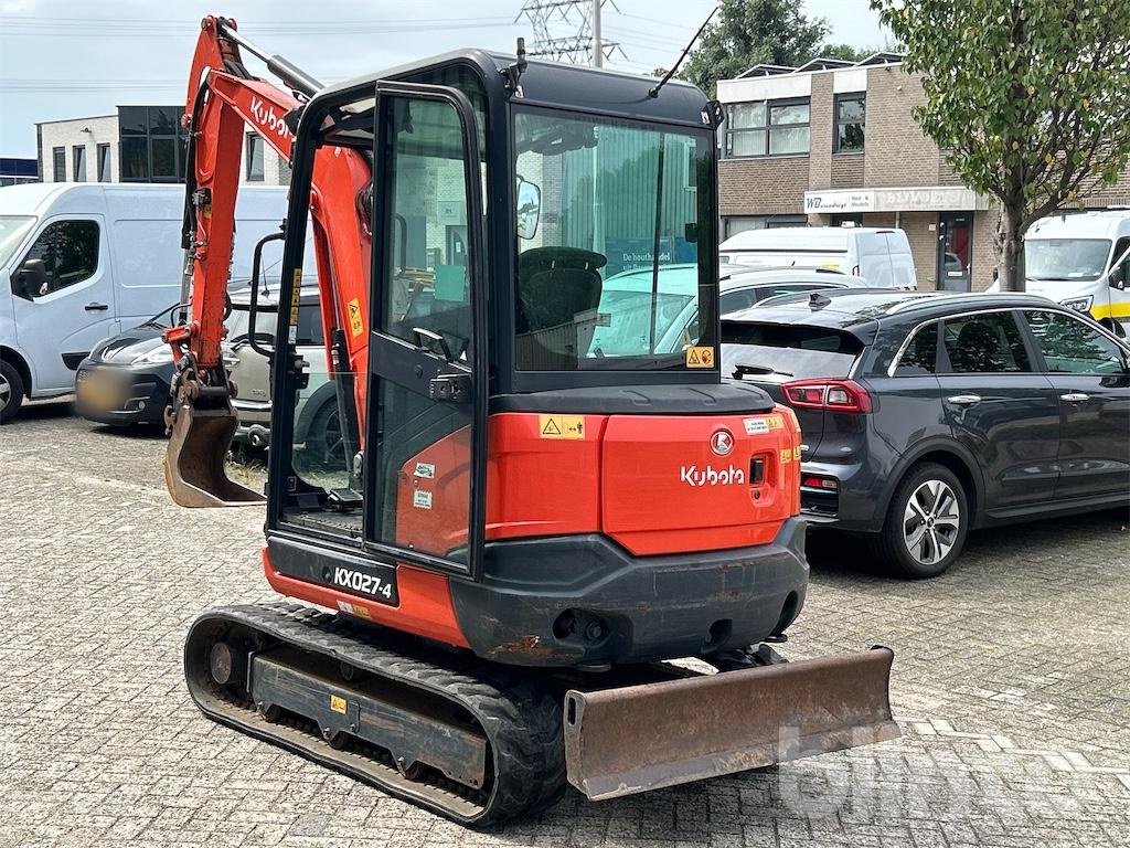 Minibagger типа Kubota KX027-4, Gebrauchtmaschine в Düsseldorf (Фотография 4)