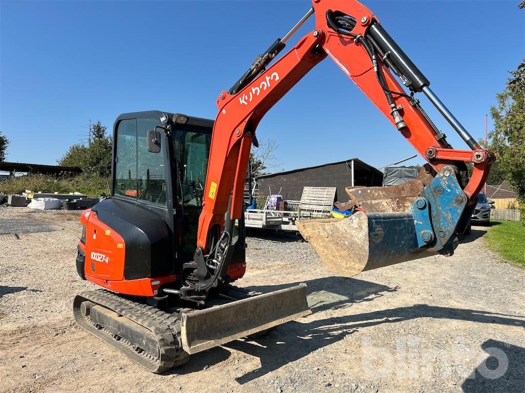 Minibagger des Typs Kubota KX027-4, Gebrauchtmaschine in Düsseldorf (Bild 1)