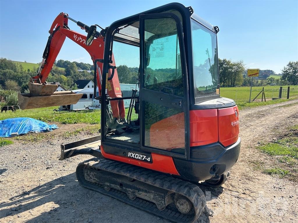 Minibagger tip Kubota KX027-4, Gebrauchtmaschine in Düsseldorf (Poză 3)