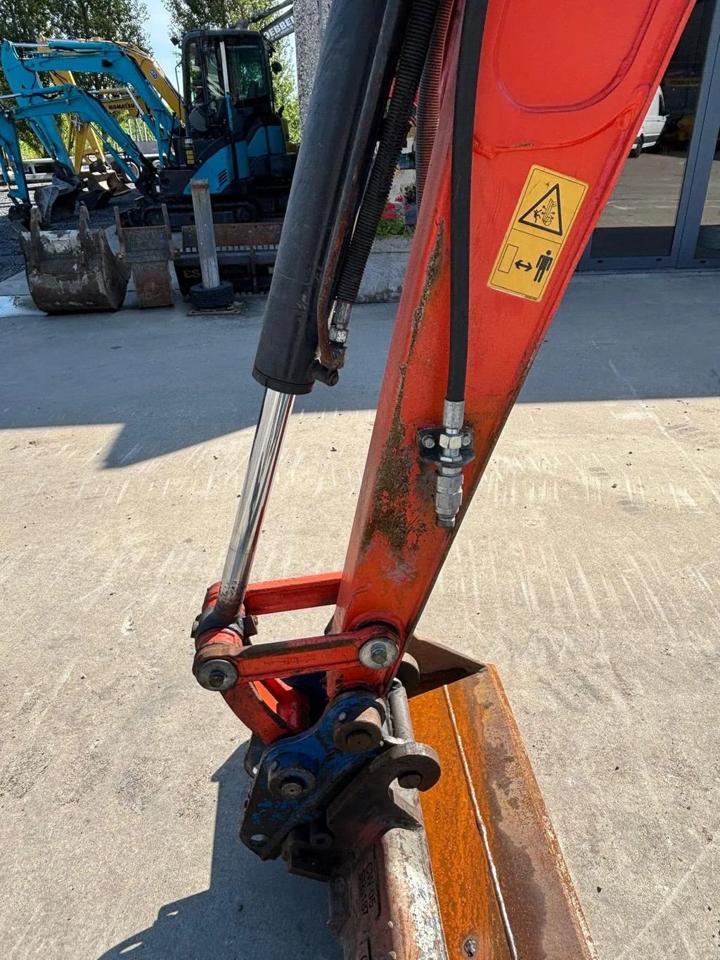 Minibagger typu Kubota KX027-4, Gebrauchtmaschine w Wevelgem (Zdjęcie 7)