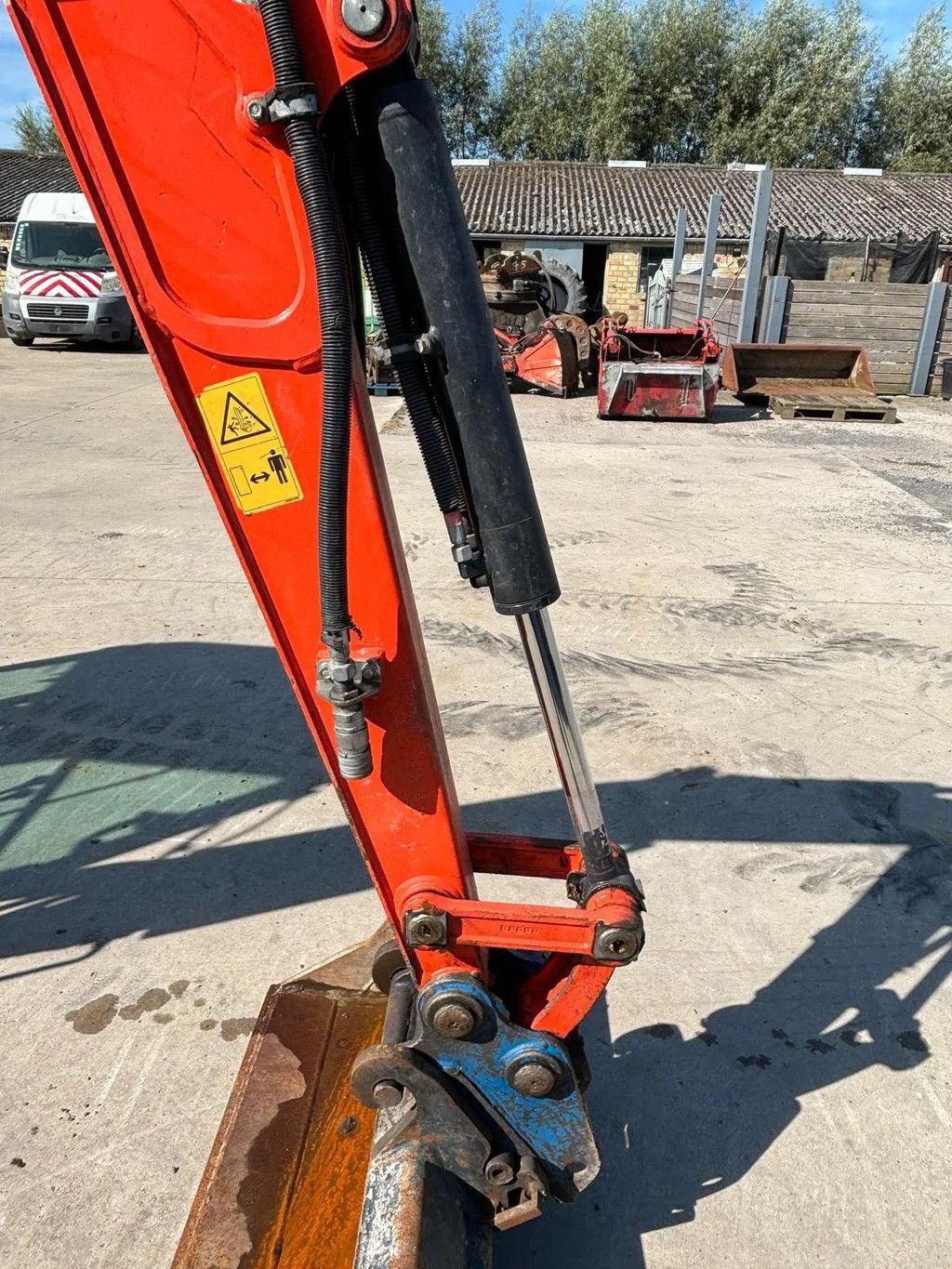 Minibagger du type Kubota KX027-4, Gebrauchtmaschine en Wevelgem (Photo 5)