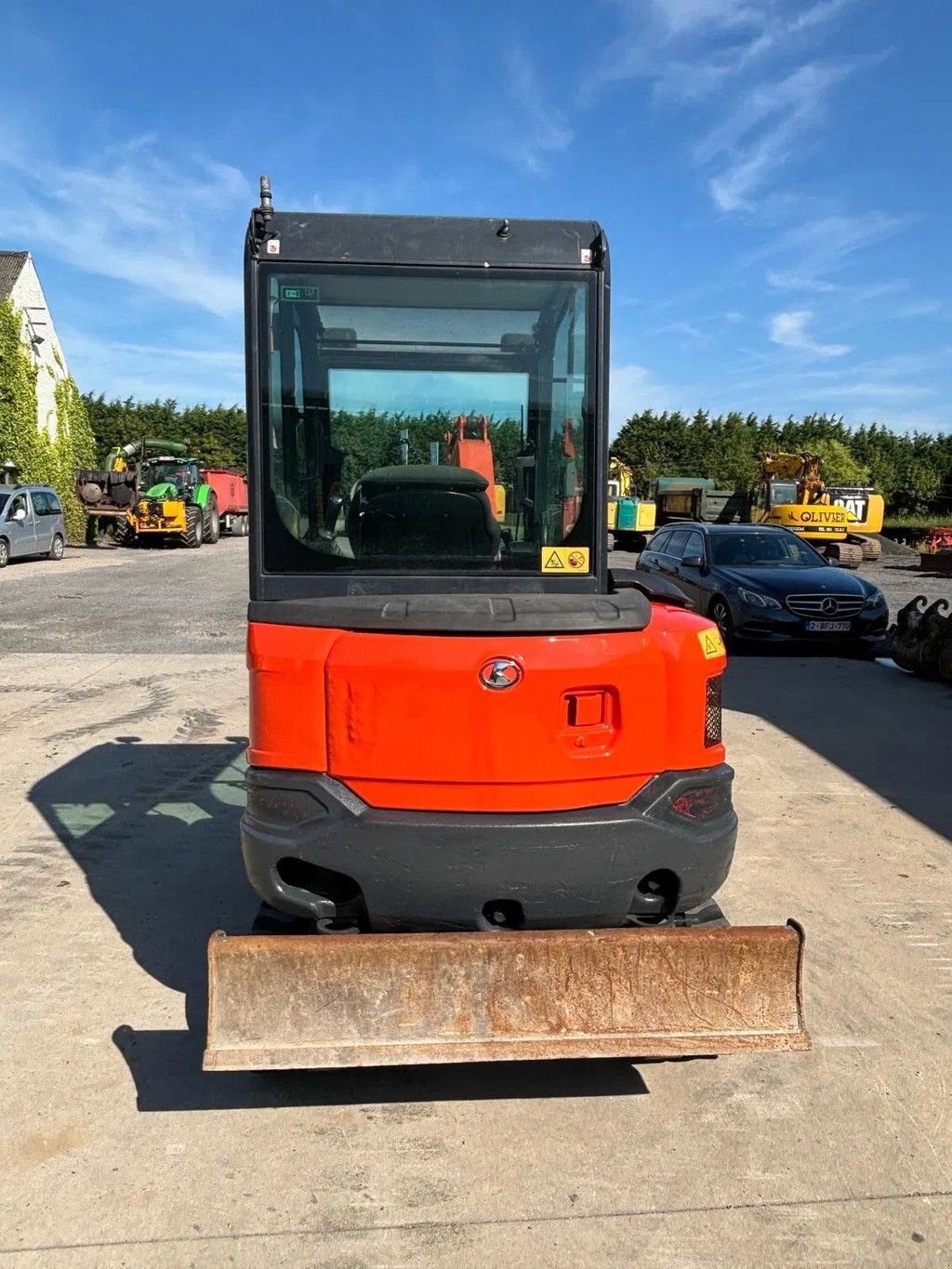 Minibagger Türe ait Kubota KX027-4, Gebrauchtmaschine içinde Wevelgem (resim 2)