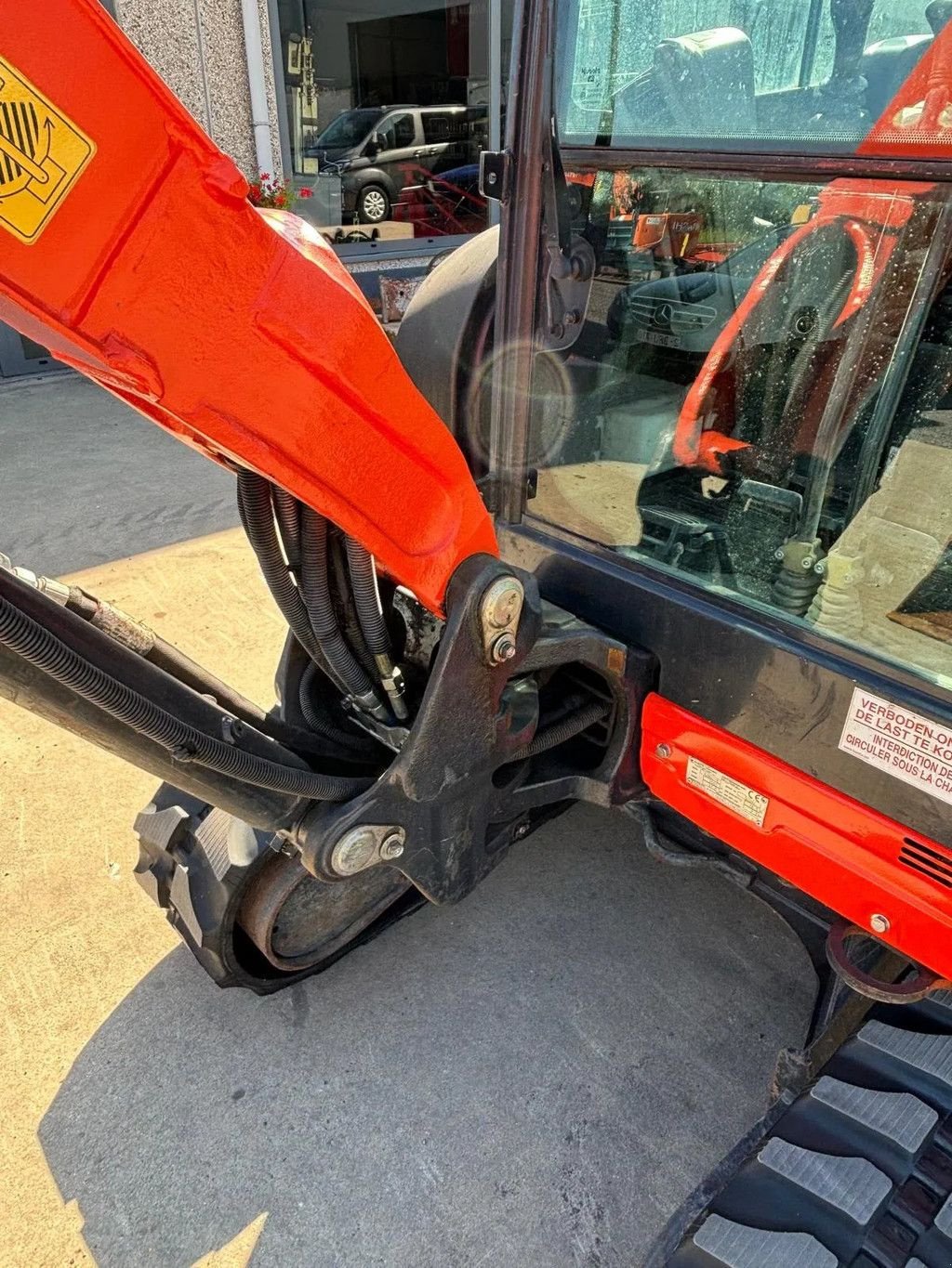 Minibagger du type Kubota KX027-4, Gebrauchtmaschine en Wevelgem (Photo 8)