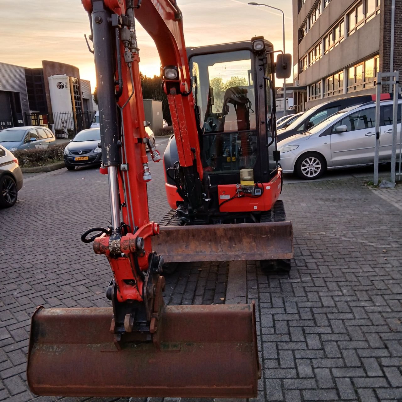 Minibagger типа Kubota Kx037-4., Gebrauchtmaschine в Alblasserdam (Фотография 5)