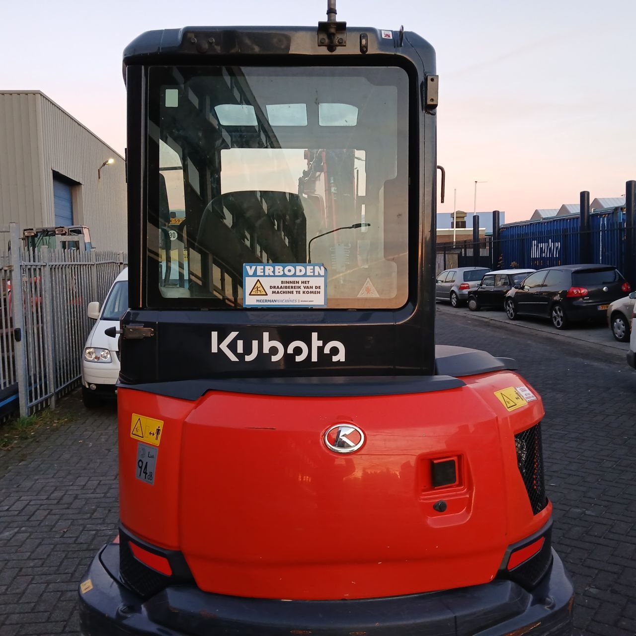 Minibagger типа Kubota Kx037-4., Gebrauchtmaschine в Alblasserdam (Фотография 4)