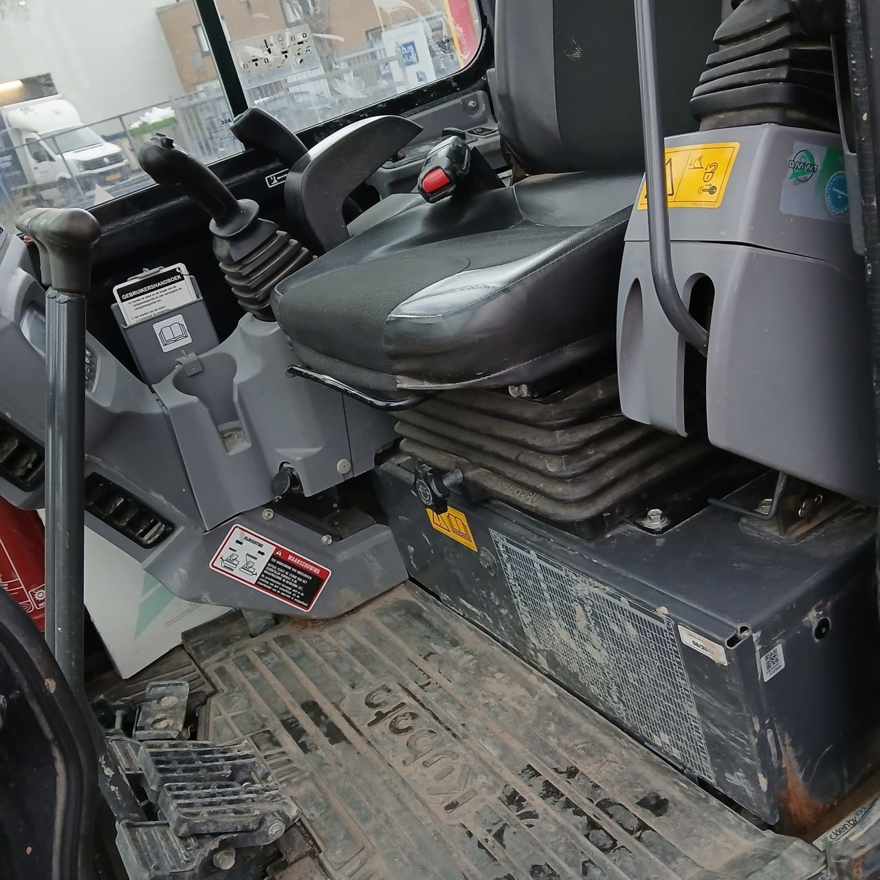 Minibagger a típus Kubota Kx037-4., Gebrauchtmaschine ekkor: Alblasserdam (Kép 6)