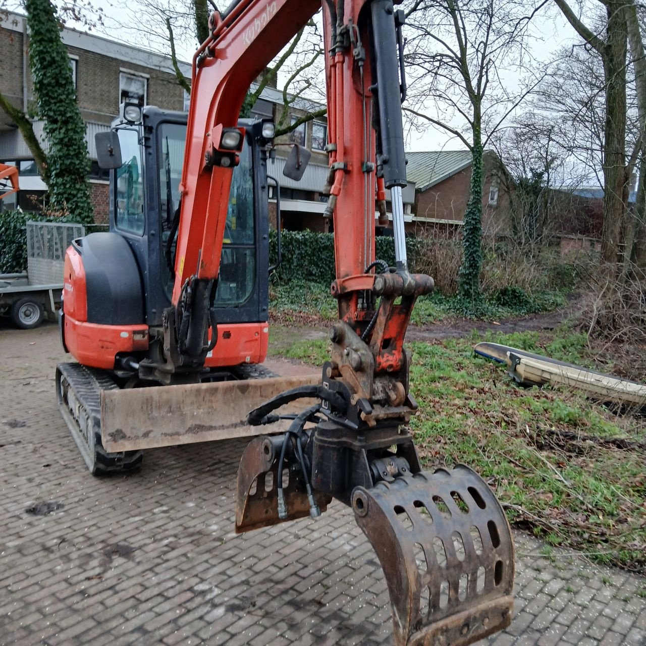 Minibagger a típus Kubota Kx037-4., Gebrauchtmaschine ekkor: Alblasserdam (Kép 4)