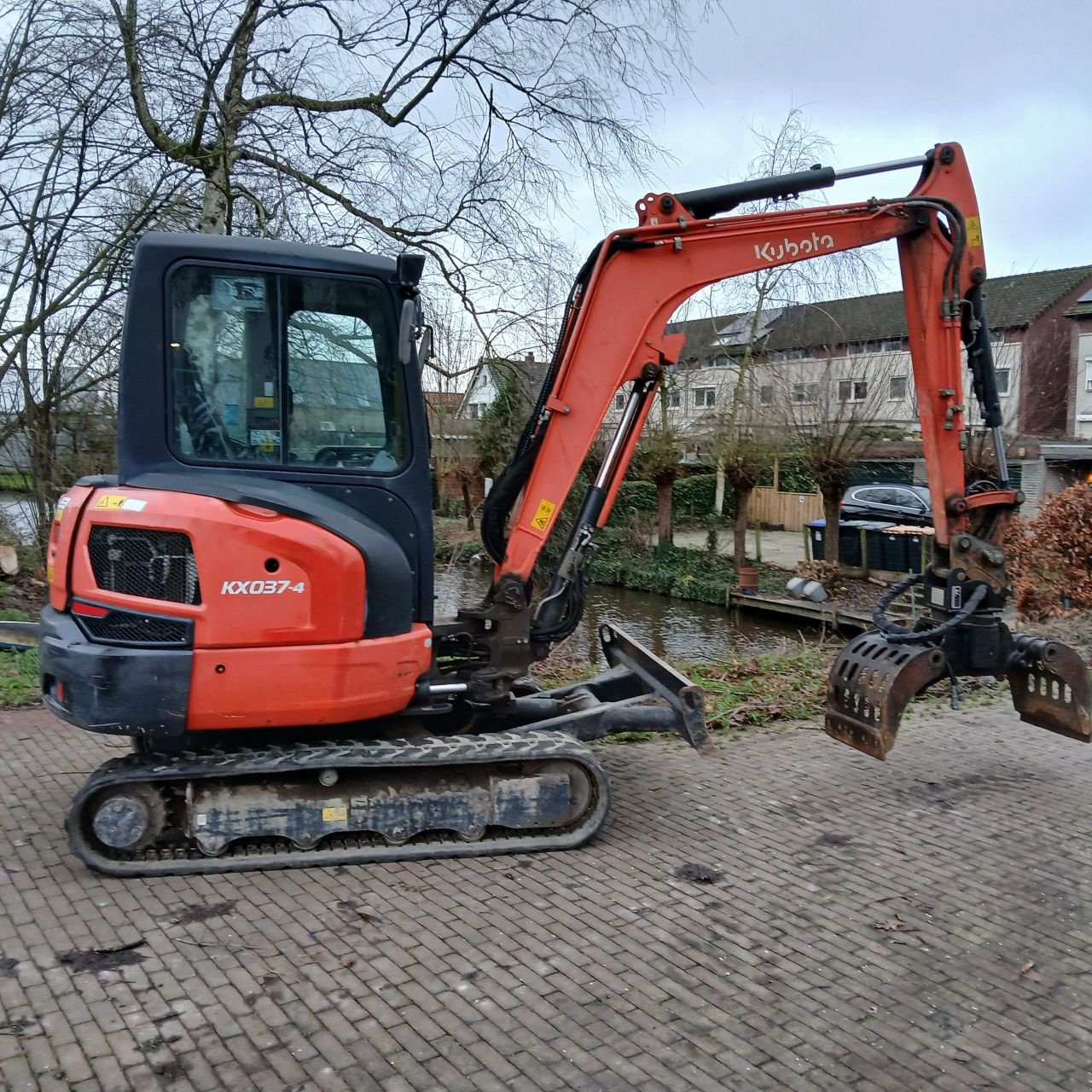 Minibagger a típus Kubota Kx037-4., Gebrauchtmaschine ekkor: Alblasserdam (Kép 1)