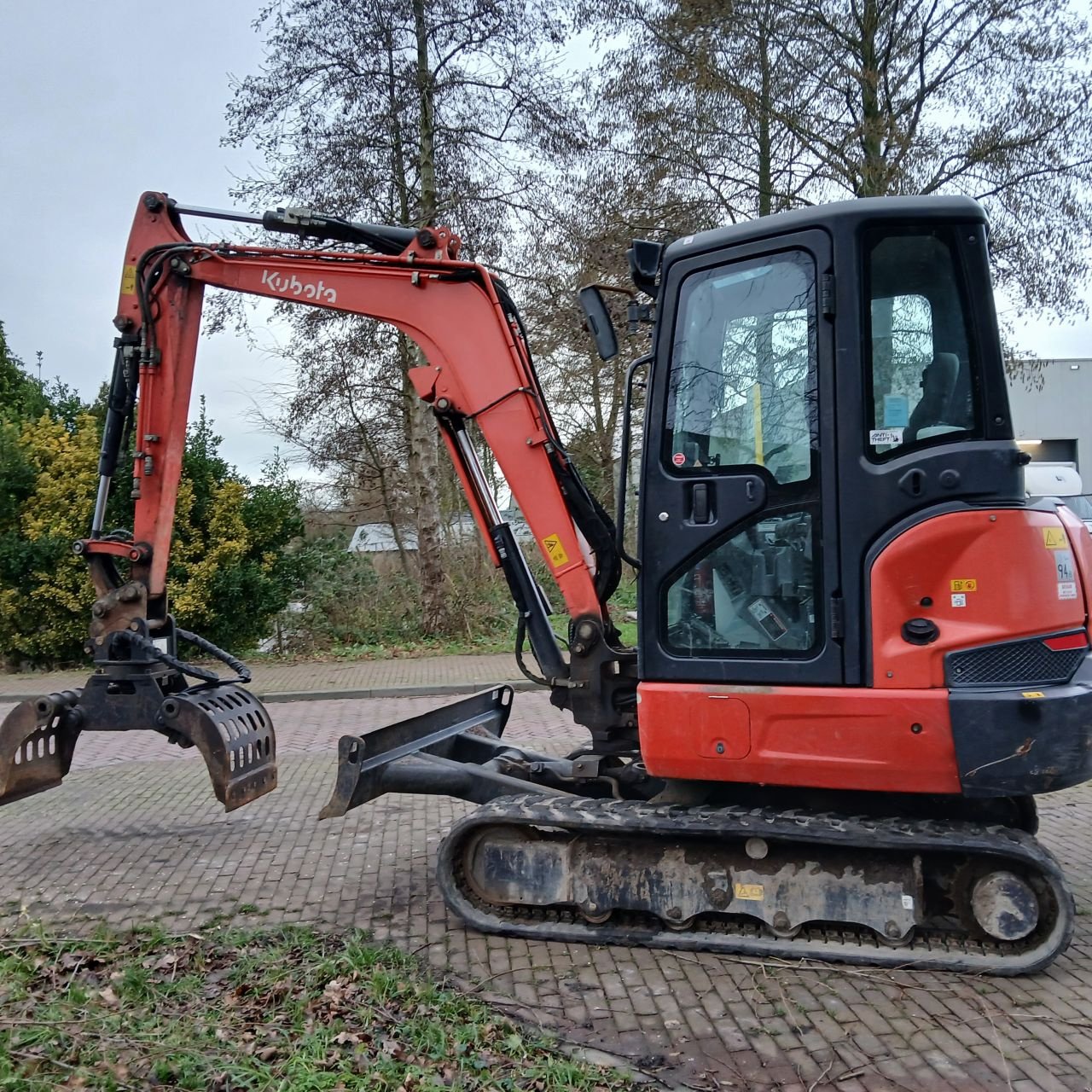 Minibagger a típus Kubota Kx037-4., Gebrauchtmaschine ekkor: Alblasserdam (Kép 5)