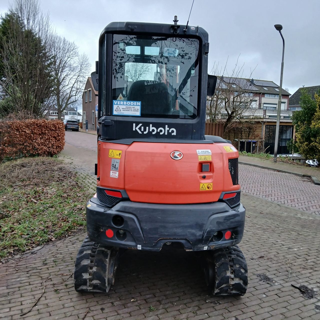 Minibagger a típus Kubota Kx037-4., Gebrauchtmaschine ekkor: Alblasserdam (Kép 2)