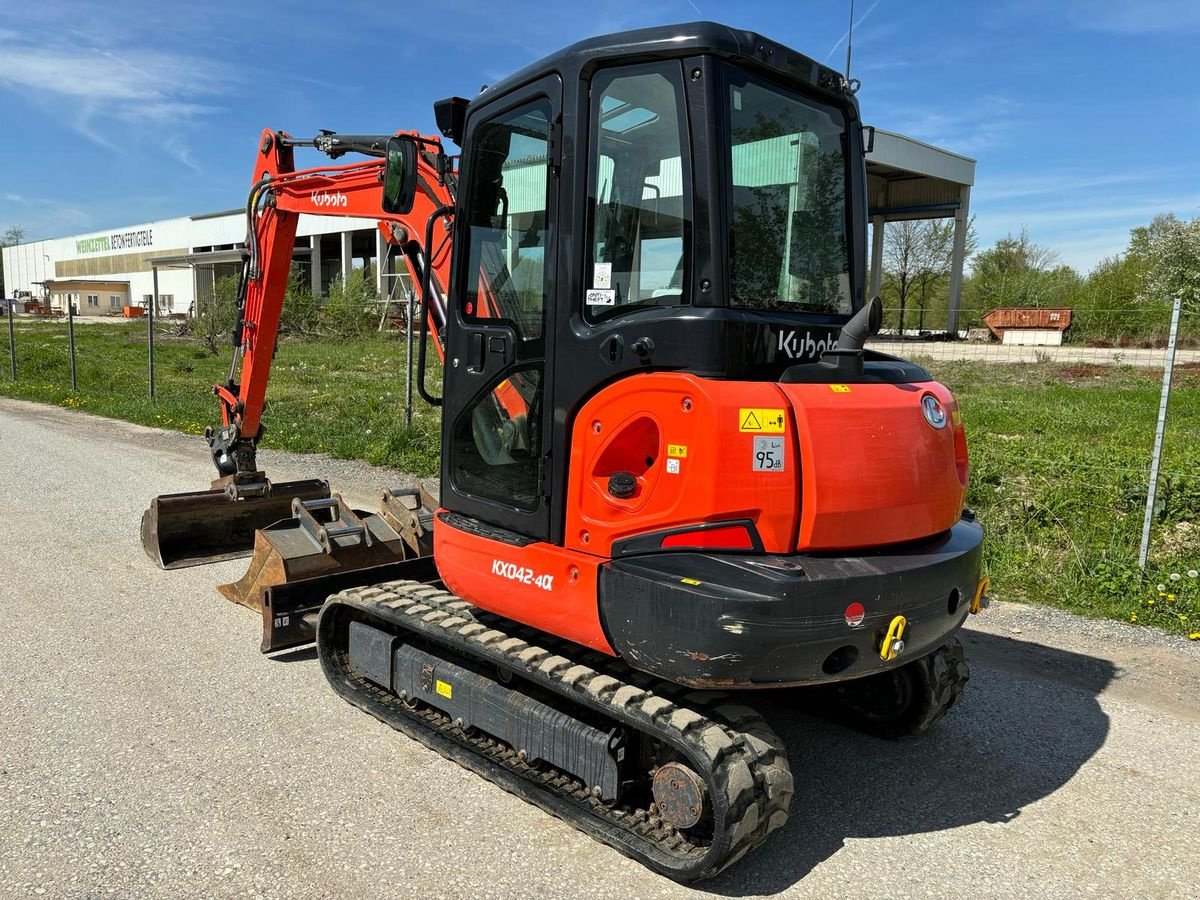 Minibagger типа Kubota KX042-4A, Gebrauchtmaschine в Gabersdorf (Фотография 4)