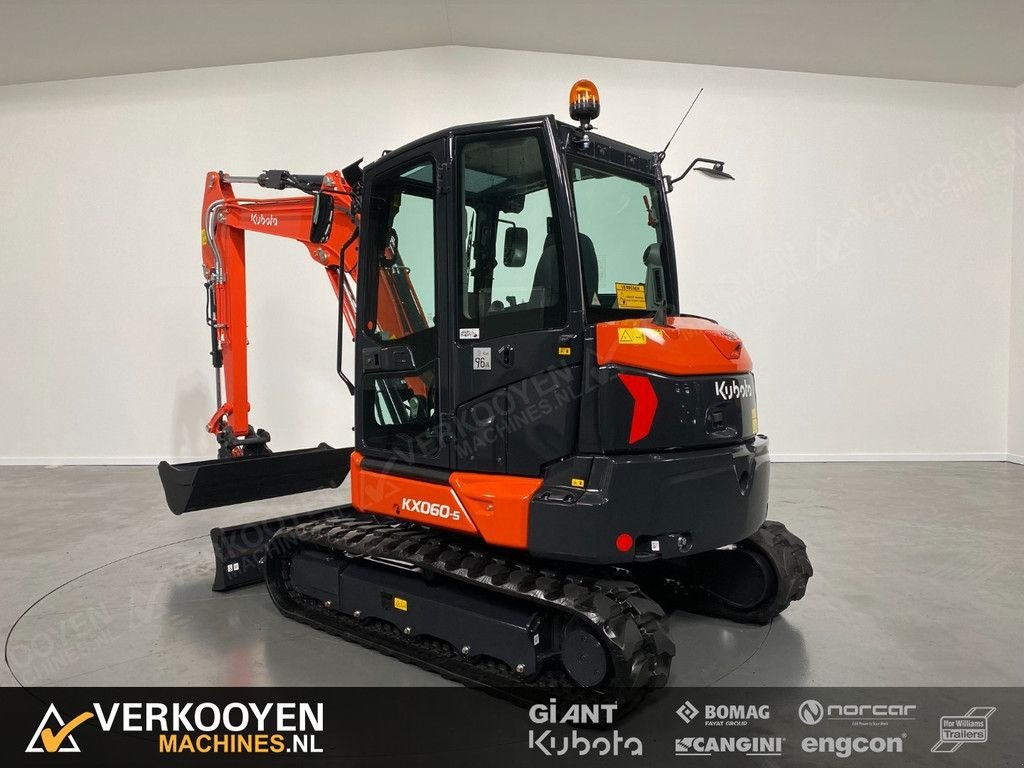 Minibagger a típus Kubota KX060-5 Minigraver, Neumaschine ekkor: Vessem (Kép 3)