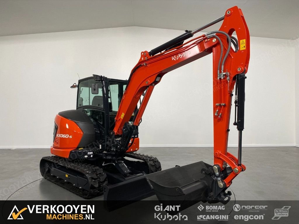 Minibagger типа Kubota KX060-5 Minigraver, Neumaschine в Vessem (Фотография 9)